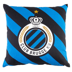 Club Brugge kussen strepen 40 x 40 cm