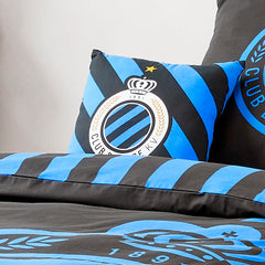 Club Brugge kussen strepen 40 x 40 cm