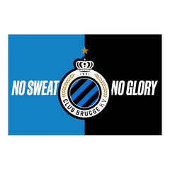 Club Brugge vlag HF No Sweat No Glory 100 x 150 cm