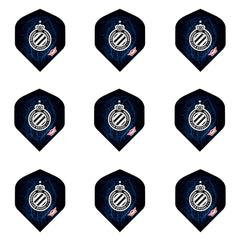 Club Brugge vluchten set Bull's 9 stuks straten