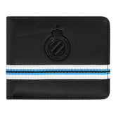 Club Brugge portefeuille reliëf logo zwart