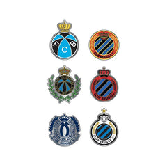 Club Brugge retro pins 6 stuks