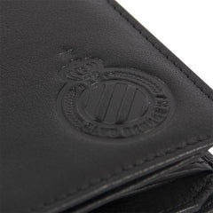 Club Brugge portefeuille leder zwart