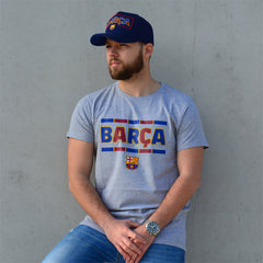 FC Barcelona T-shirt volwassenen grijs