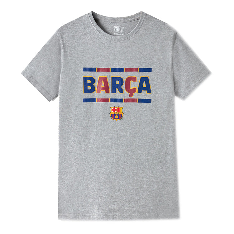 FC Barcelona T-shirt volwassenen grijs