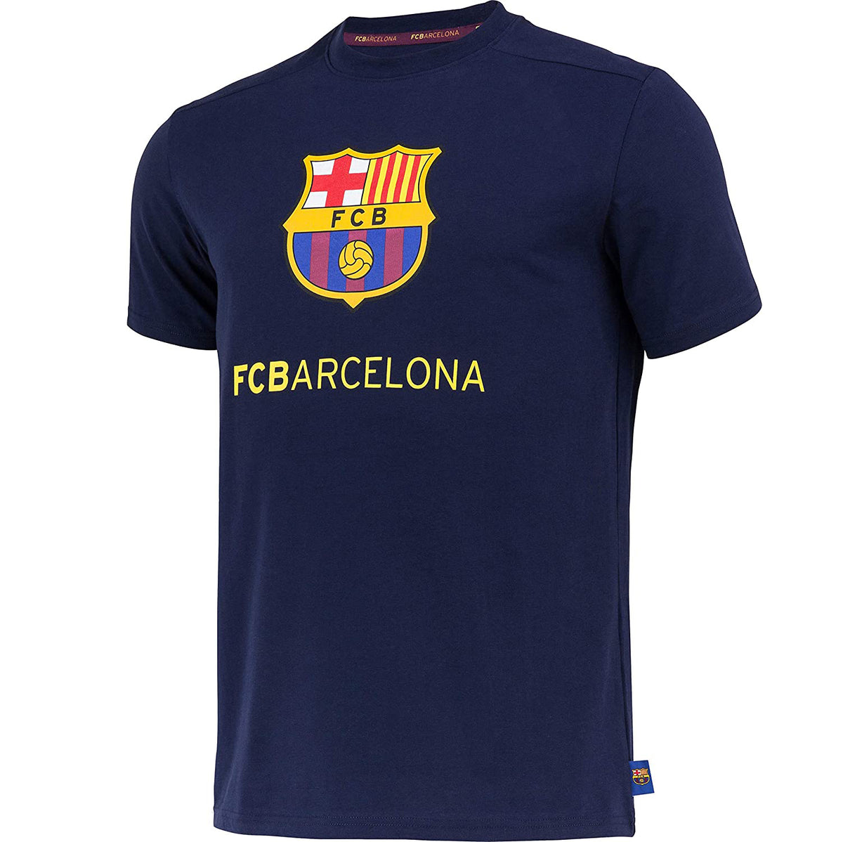 FC Barcelona T-shirt logo KIDS marineblauw