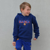 FC Barcelona hoodie KIDS blauw