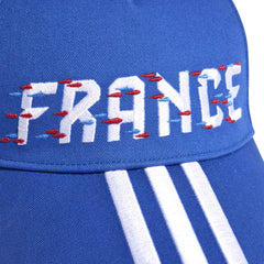 Frankrijk pet Adidas 3 strepen volwassenen blauw