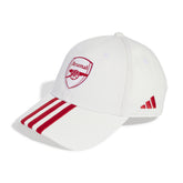 Arsenal pet Adidas 3 strepen wit