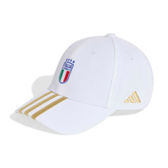 Italië pet Adidas 3 strepen wit