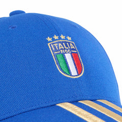 Italië pet Adidas 3 strepen blauw