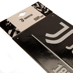 Juventus plaat 1897 zwart 40 x 18 cm