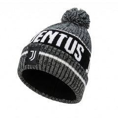 Juventus muts pompon WL grijs