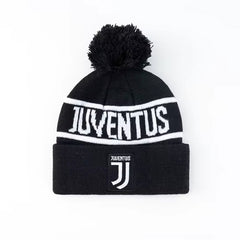 Juventus muts pompon TX zwart