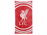 Liverpool handdoek Pulse rouge 70 x 140 cm