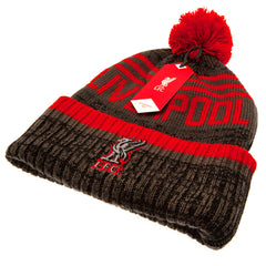 Liverpool muts pompon Slab grijs/rood