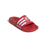 Chaussons Adidas Liverpool Adilette rouge/blanc