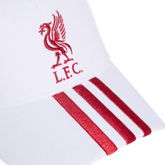 Liverpool pet Adidas 3 strepen wit