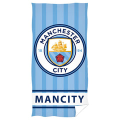 Manchester City handdoek ST 70 x 140 cm