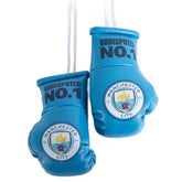 Manchester City mini bokshandschoenen auto blauw