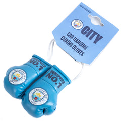 Manchester City mini bokshandschoenen auto blauw