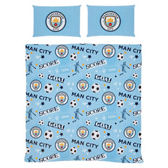 Manchester City dekbedovertrek 2 persoons Striker 200 x 200 cm