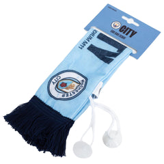 Manchester City mini auto sjaal blauw