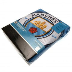 Manchester City dekbedovertrek 2 persoons omkeerbaar 200 x 200 cm