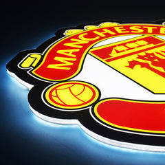 Manchester United led-logo verlichting 43 cm