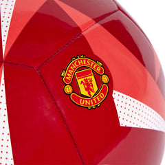 Manchester United bal Adidas Club Home rood/wit