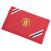 Manchester United portefeuille stripe rood
