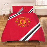 Manchester United dekbedovertrek Stripe 2 persoons 200 x 200 cm