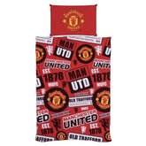 Manchester United dekbedovertrek Patch 1 persoons