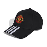 Manchester United pet Adidas 3 strepen zwart