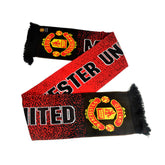 Manchester United sjaal gespikkeld rood/zwart