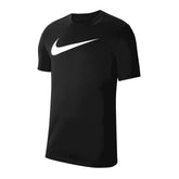 Nike T-shirt swoosh volwassenen zwart