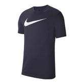 Nike T-shirt swoosh volwassenen navy
