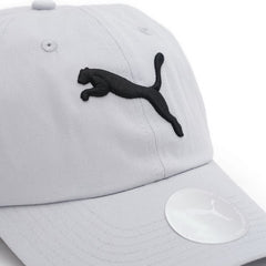 Puma pet ESS logo volwassenen platina grijs