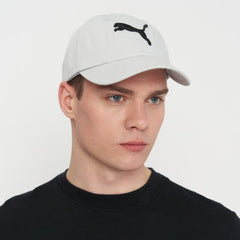 Puma pet ESS logo volwassenen platina grijs