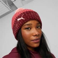 Puma muts pompon WS perzik
