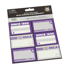 RSC Anderlecht schooletiketten