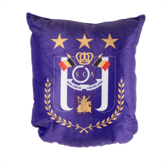 RSC Anderlecht kussen paars 40 x 40 cm