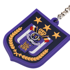 RSC Anderlecht sleutelhanger rubber