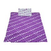 RSC Anderlecht dekbedovertrek 1 persoons RSCA paars