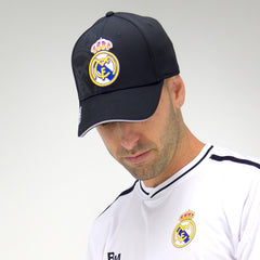 Real Madrid pet logo zwart
