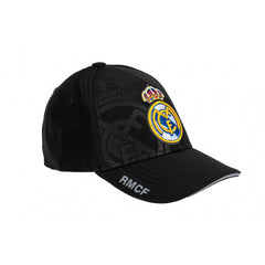 Real Madrid pet logo zwart