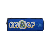 Real Madrid etui - pennenzak cilinder blauw