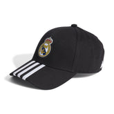 Real Madrid pet Adidas 3 strepen volwassenen zwart/wit