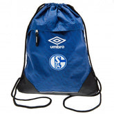 Schalke gymtas Umbro blauw