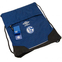 Schalke gymtas Umbro blauw